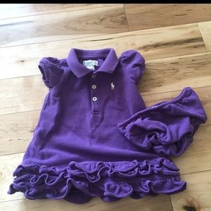 Ralph Lauren Baby Dress with Bloomers